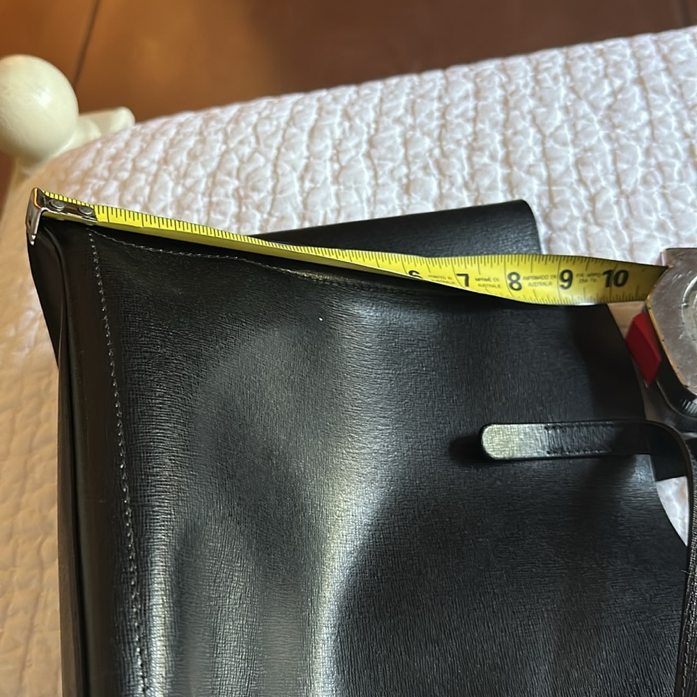 Furla Black Leather Tote with Structured Design - Picture 8 of 8